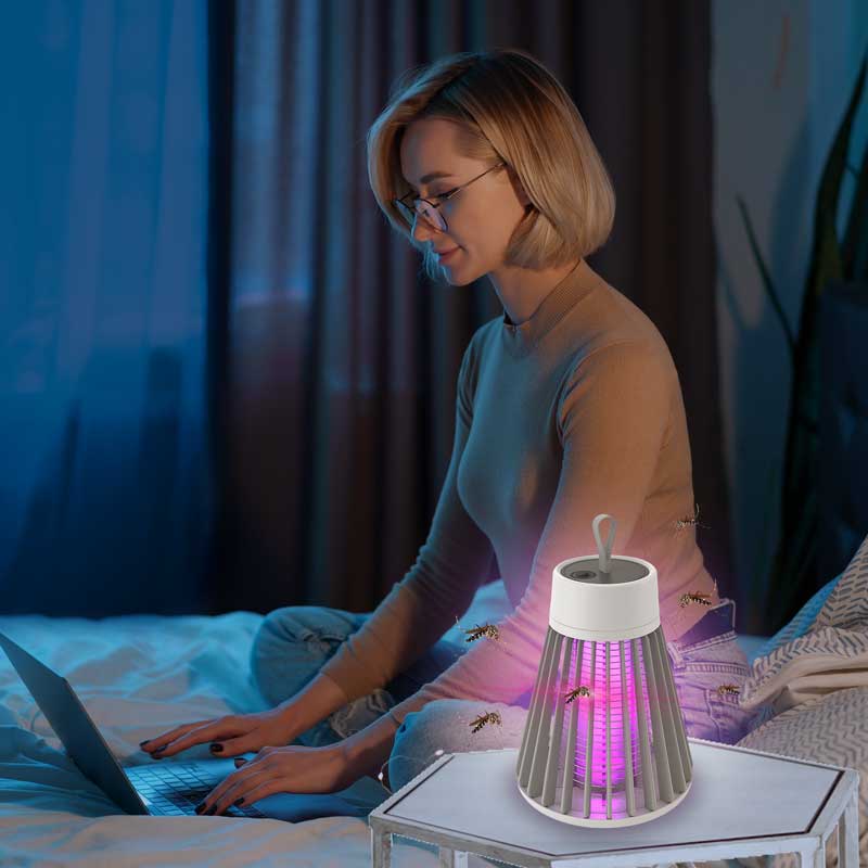 ZenoGlow - Leise UV-Mückenlampe